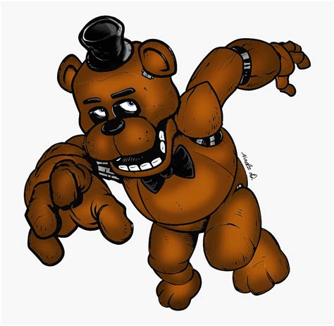 Fazbear - Freddy Fan Art Fnaf 1 , Free Transparent Clipart - ClipartKey