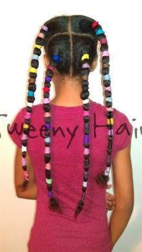 Banding is a great method to stretch natural hair. Use small elastic hair bands along a section ...