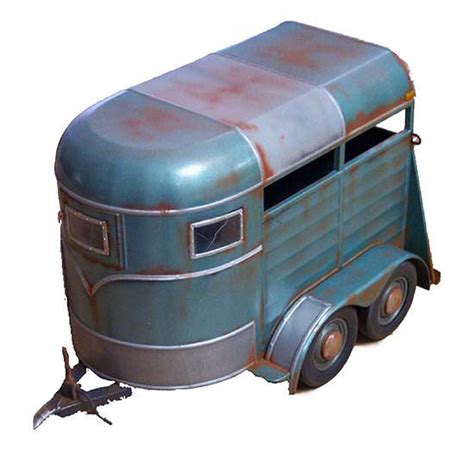 Motor City Classics - 1/18 Scale Diecast Weathered Horse Trailer ...