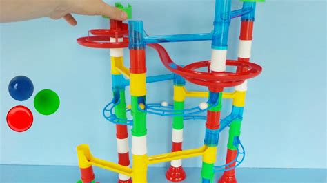 Marble Run Toy Unboxing and Playing - YouTube