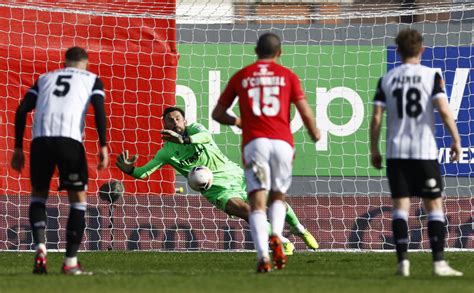 Former England goalkeeper Ben Foster saves last-minute penalty to ...