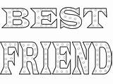 Free Printabl Best Friend Coloring Pages sketch template