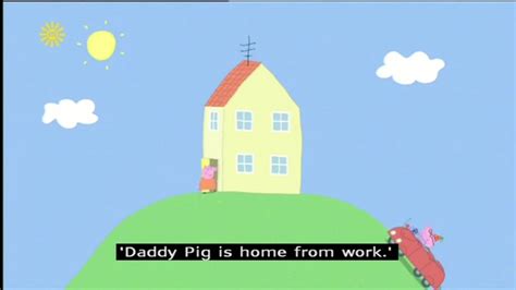 Peppa Pig Daddy Pigs Birthday - Rain Will