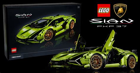 Brickfinder - LEGO Technic Lamborghini Sián FKP 37 (42115) Official ...