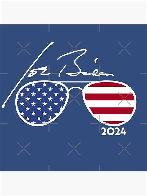 "Joe Biden Aviators 2024" Poster for Sale by popdesigner | Redbubble