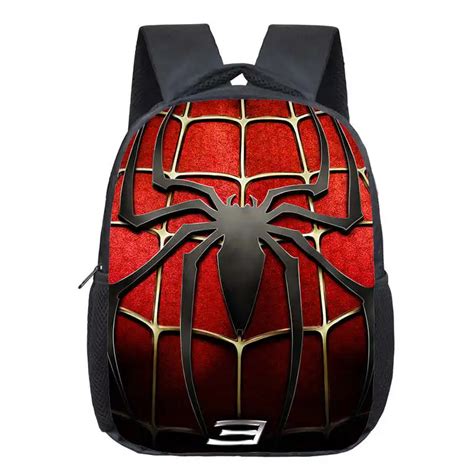 Comics Hero Spiderman Backpack Children Super Hero spider Man School Backpacks Boys Cartoon ...