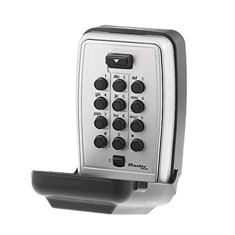 Master Lock Wall Mount Key Lock Box with Push Button for House Keys ...