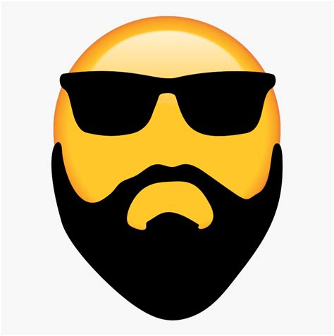 Bm2018 Discord Emoji - Beard Clip Art, HD Png Download , Transparent Png Image - PNGitem