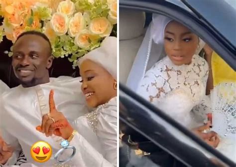 Footballer Sadio Mane marries 19-year-old bride in secret wedding