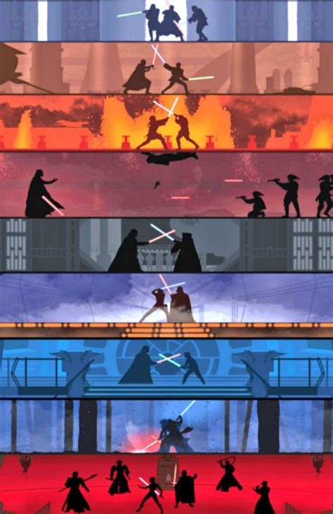 Star Wars Lightsaber Duels Poster | Star Wars 101