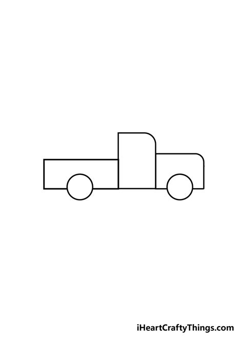 Truck Drawing - How To Draw A Truck Step By Step