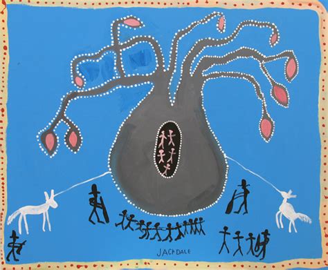 Boab Prison Tree Derby by Jack Dale at Aboriginal Art Directory - Jack Dale Australian ...