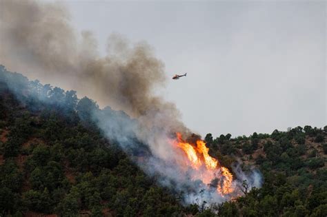 Colorado wildfires: Oil Springs and Muddy Slide fires continue to grow with no containment