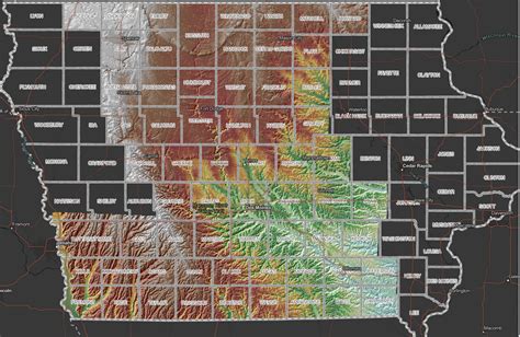 More 2020 LiDAR released on the Iowa Geographic Map Server - IowaView