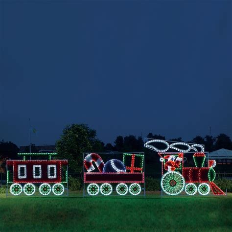 Outdoor Christmas Train Lights Decoration - Christmas Ornaments 2021