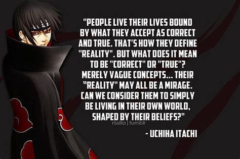 [x-post from /r/animequotes] Itachi quote : r/Naruto