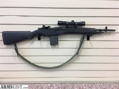 ARMSLIST - For Sale: Used Springfield M1A Scout Squad w/ Burris Scout scope