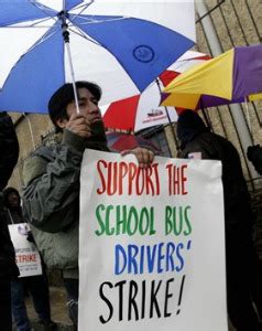 School Bus Drivers Go On Strike in New York City | Chicago Defender