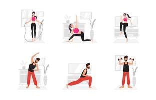 Workout Vector Art, Icons, and Graphics for Free Download