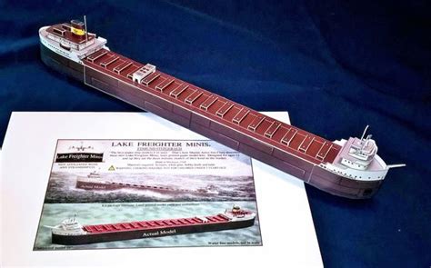 Edmund Fitzgerald model kit by Lake Freighter Minis in Saint Clair Shores, MI - Alignable