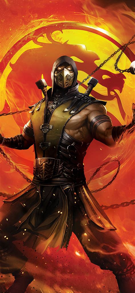 mortal kombat legends scorpions revenge 2020 iPhone X Wallpapers Free ...