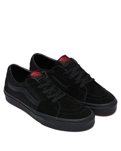 Vans Mens Sk8 Low Shoe - Black Black | SurfStitch