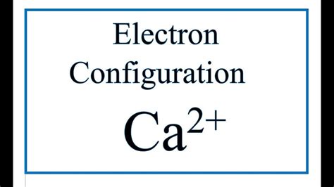 🖤 14+ Electron Configuration Of Calcium Ca - 2022