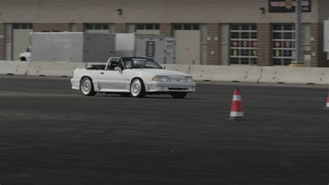 Ken Block's Daughter Learns Art of Drifting in Throwback Fox Body