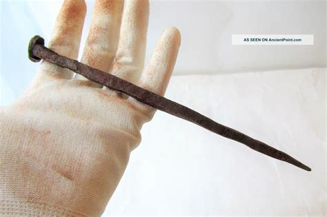 Ancient Roman Iron Crucifixion Nail Rare 8, 66