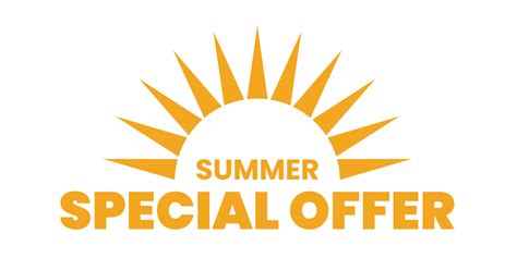 summer special offer logo png for digital marketing promotional campaign 19634793 PNG