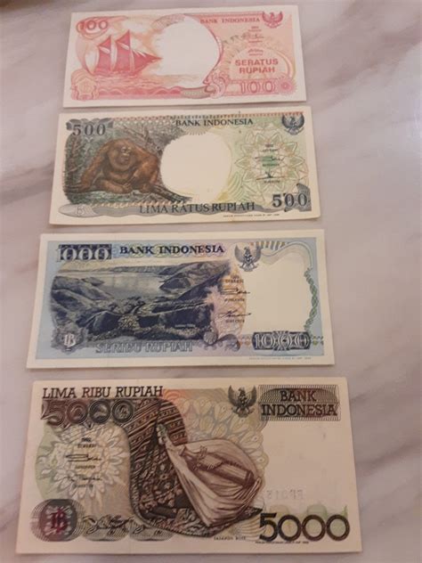 1992 Indonesia notes, Hobbies & Toys, Memorabilia & Collectibles, Currency on Carousell