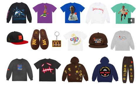 Travis Scott And McDonald's Unload A Second Collection Of Merch