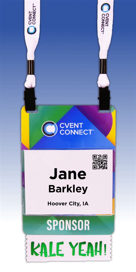 How to Knock Your Name Badge out of the Park! | Cvent Blog