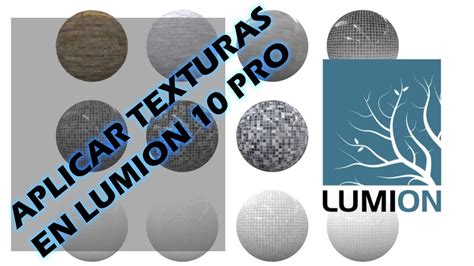 LUMION 10 PRO || APLICAR TEXTURAS TUTORIAL - YouTube