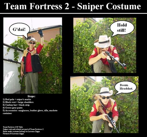 TF2 Sniper cosplay costume by Snakerokz on DeviantArt