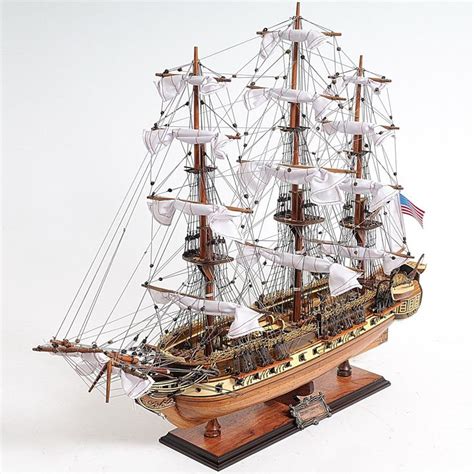 Historical USS Constitution Sailing Ship | Model ships, Uss constitution model, Uss constitution