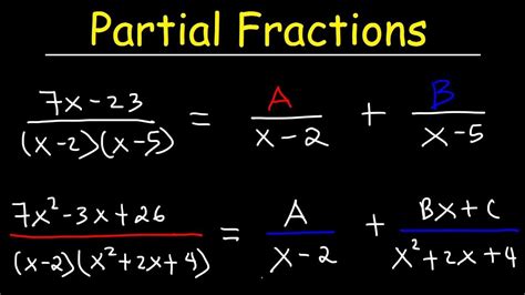 Partial Fraction Decomposition | Fractions, Partial, Precalculus