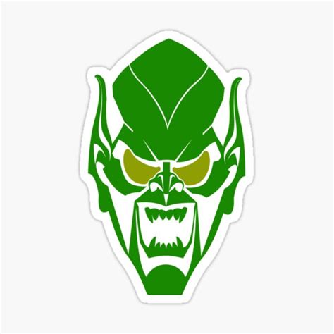 "Green Goblin Color Variant" Sticker for Sale by emangoodma | Redbubble