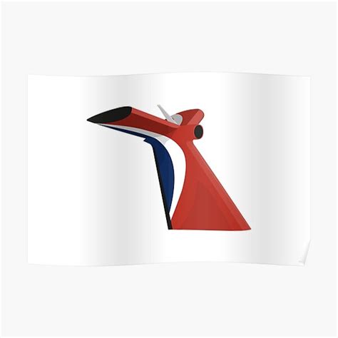 "Carnival Cruise Ship Funnel" Poster for Sale by Engicians | Redbubble