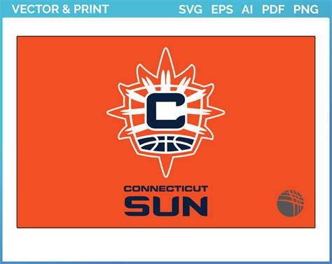 Connecticut Sun - Primary Dark Logo (2021) - Basketball Sports Vector SVG Logo in 5 formats ...