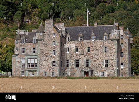 Castle Menzies in Aberfeldy, Scotland Stock Photo - Alamy