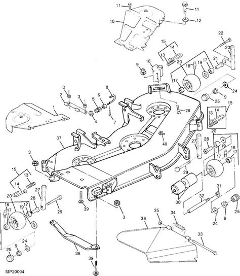 John Deere OEM 54 inch Mower Deck Shell - Fits 425, 445 and 455 LGT: Amazon.ca: Patio, Lawn & Garden