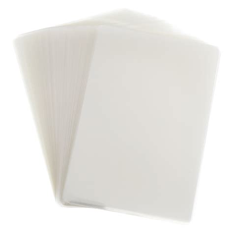 Oahisha Thermal Laminating Sheets,200pcs Transparent Laminator Sheets ...