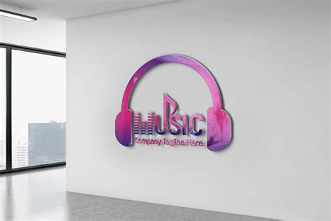 Professional Music Logo Design Free psd Template – GraphicsFamily