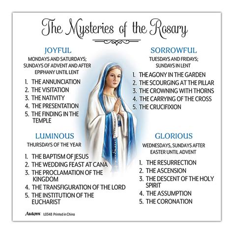 Blessed Virgin Mary Queen Of The Most Holy Rosary And, 43% OFF