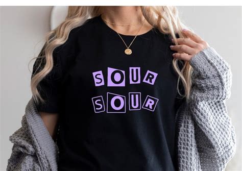 Sour Sour T-shirt Sour Album Merch Olivia's Livies | Etsy