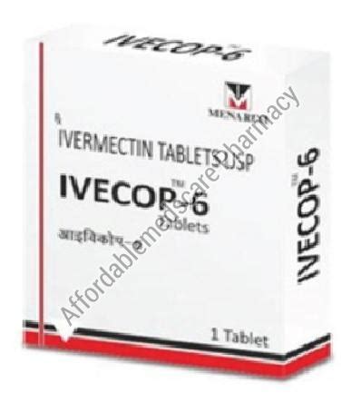 Ivecop Generic Stromectol (Ivermectin) Tablets, Packaging Type : Blister, Packaging Size : 1x1 ...