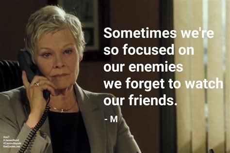 Enemies and Friends – memorable quotes from Movies, TV Shows & Songs