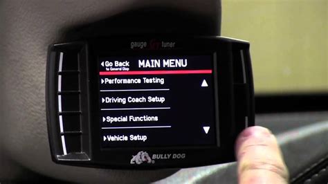 How To: Check Software Version on BULLY DOG GT Tuner - YouTube