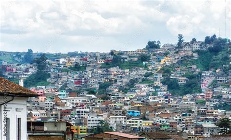 Colorful slums in the old town Stock Photo | Adobe Stock